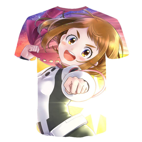 Summer High-Quality Unisex Boku No Hero T Shirt My Hero Academia Tees T-Shirt Tshirt Harajuku Yoh Asakura Midoriya Izuku T-shirt | Vimost Shop.