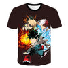 Summer High-Quality Unisex Boku No Hero T Shirt My Hero Academia Tees T-Shirt Tshirt Harajuku Yoh Asakura Midoriya Izuku T-shirt | Vimost Shop.
