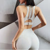 Yoga Crop Top Push up Underwear Gym Running Shockproof Shirt | Vimost Shop.