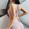 Yoga Crop Top Push up Underwear Gym Running Shockproof Shirt | Vimost Shop.