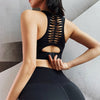 Yoga Crop Top Push up Underwear Gym Running Shockproof Shirt | Vimost Shop.
