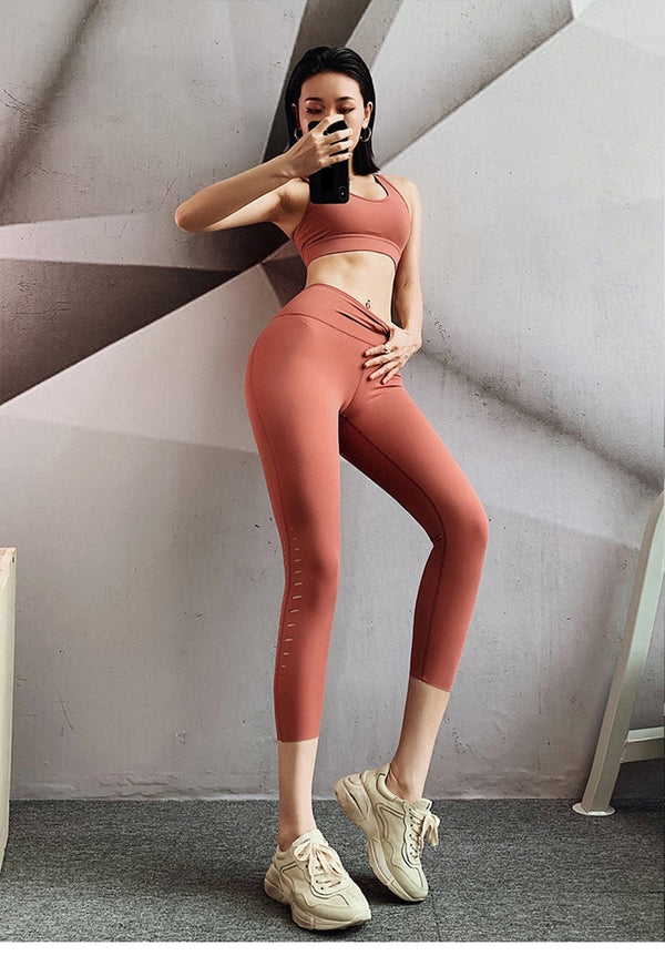 Yoga Crop Top Push up Underwear Gym Running Shockproof Shirt | Vimost Shop.