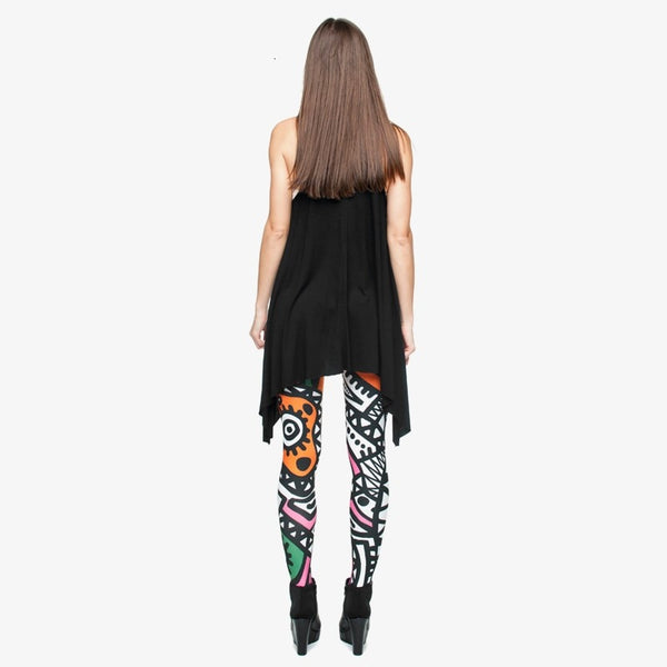 Fashion High Elasticity Legging Tribe Totem 3D Printing Women legins Stretchy Trousers Slim Fit Pants Leggings | Vimost Shop.