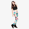 Fashion Triangles Color Printing Legins Womens Legging Stretchy Trousers Casual Pants Leggings Free shipping | Vimost Shop.