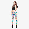 Fashion Triangles Color Printing Legins Womens Legging Stretchy Trousers Casual Pants Leggings Free shipping | Vimost Shop.