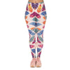 Women Legins Feathers Vibes Printing Blue Sexy Slim Legging Woman High Waist Leggings | Vimost Shop.