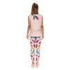 Women Legins Feathers Vibes Printing Blue Sexy Slim Legging Woman High Waist Leggings | Vimost Shop.