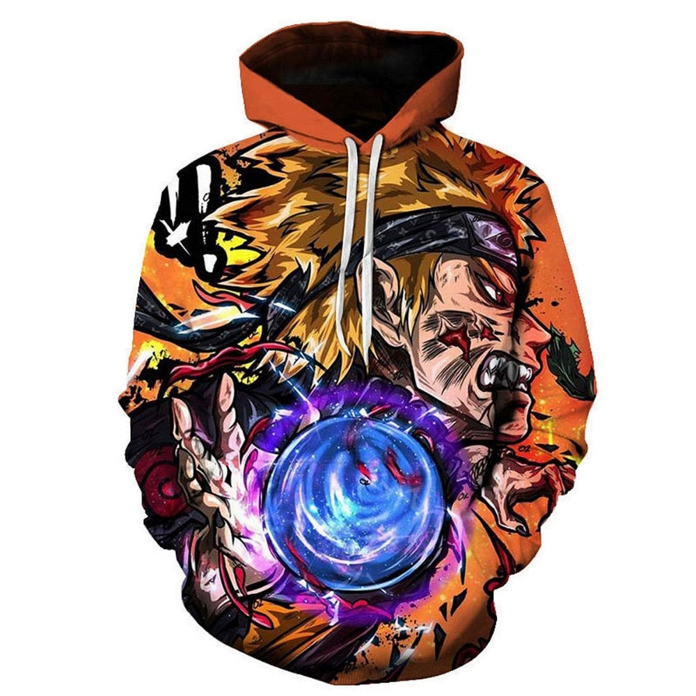 Super Cool Harajuku Hoodies Uzumaki Naruto 3D Hoodie Men Women Pullovers Hooded Sweatshirts Fashion Hoody Streetwear Coat Top | Vimost Shop.