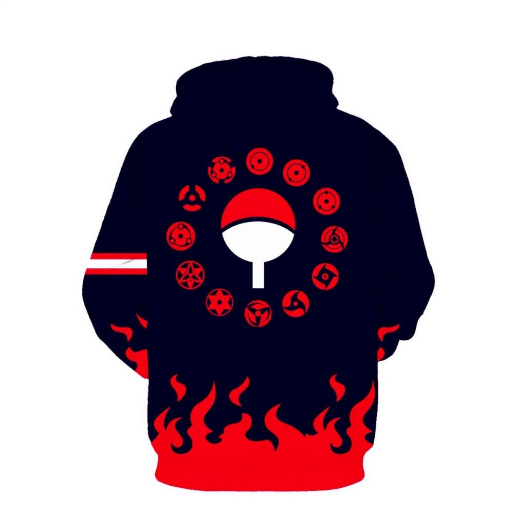 Naruto Anime Hoodies 3D Men Women Sasuke Autumn Harajuku Kakashi 3D Cartoon Print Sweatwear Men's Hoodies Sweatshirt Coats | Vimost Shop.