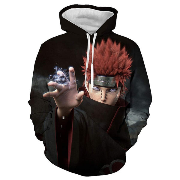 Naruto Anime Hoodies 3D Men Women Sasuke Autumn Harajuku Kakashi 3D Cartoon Print Sweatwear Men's Hoodies Sweatshirt Coats | Vimost Shop.