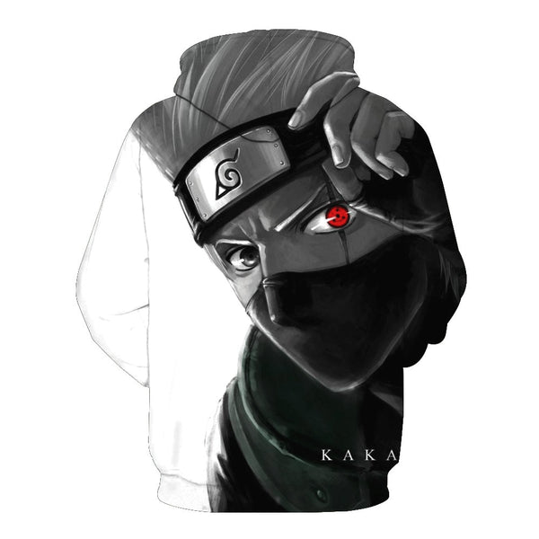 Naruto Anime Hoodies 3D Men Women Sasuke Autumn Harajuku Kakashi 3D Cartoon Print Sweatwear Men's Hoodies Sweatshirt Coats | Vimost Shop.