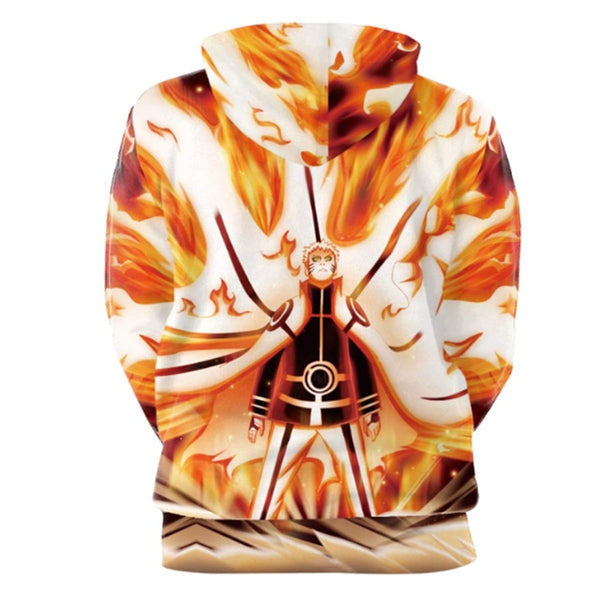 Naruto Anime Hoodies 3D Men Women Sasuke Autumn Harajuku Kakashi 3D Cartoon Print Sweatwear Men's Hoodies Sweatshirt Coats | Vimost Shop.