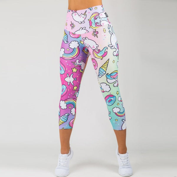 Summer Fashion Elastic Force Polyester Fitness Ladies Leggings Workout Breathable Sporting Skinny Leggings For Women | Vimost Shop.