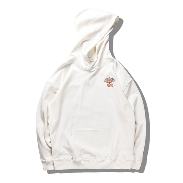 Japanese Style Crane Folding Fan Print Hooded Japan Ukiyo-e Sweatshirts Hoodies Harajuku Hip Hop Pullover Streetwear | Vimost Shop.