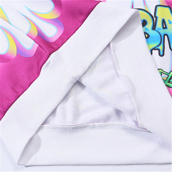 Men Graffiti Cartoon Printed Funny Men Pullover Hoodie | Vimost Shop.