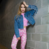Women High Waist Legging Rincess Cloud Printing Fitness Leggings Fashion Elegant Woman Pants | Vimost Shop.