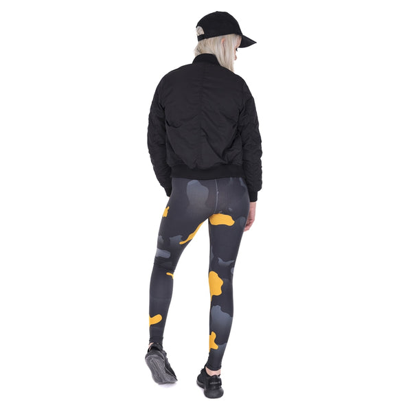 New leggins mujer Orange Gray Camo Printing legging fitness feminina leggins Woman | Vimost Shop.