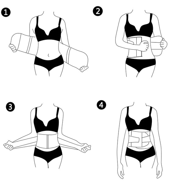 Fitness Belt Xtreme Power Thermo Body Shaper Waist Trainer Trimmer Corset Waist Belt Cincher Wrap Workout Shapewear Slimming | Vimost Shop.