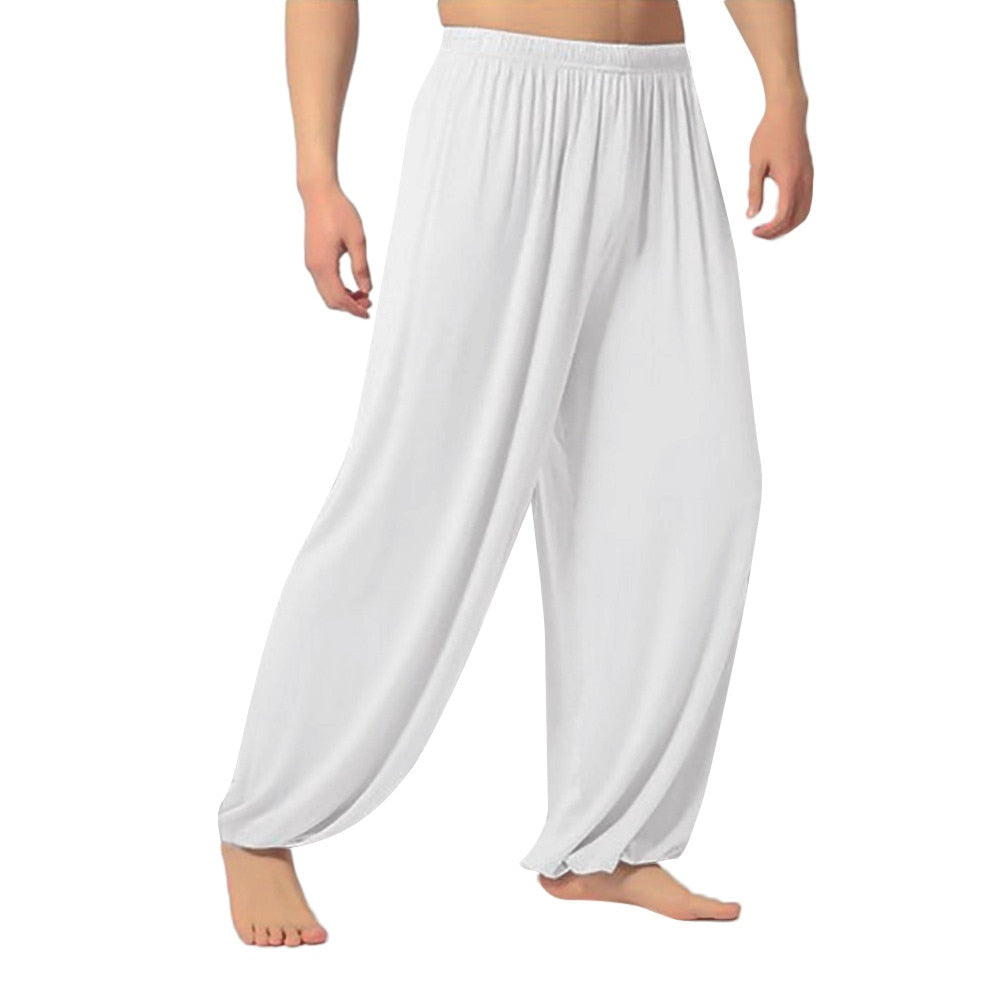 Fashion Men's Casual Solid Loose Sweatpants Trousers Jogger Dancing yoga Pant leggins yoga sports tights Dropshiping#B40 | Vimost Shop.