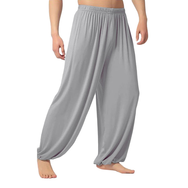 Fashion Men's Casual Solid Loose Sweatpants Trousers Jogger Dancing yoga Pant leggins yoga sports tights Dropshiping#B40 | Vimost Shop.