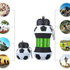 Sports Fold Water Bottle Football Basketball Tennis Leakproof Portable Silica gel Kettle Travel Office School Kids Water Bottle | Vimost Shop.