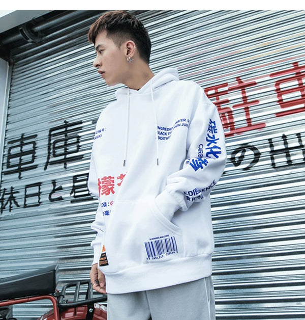 Men Hoodies Pullover fashion Streetwear LemonTea Print Deisgn Sweatshirt Hip Hop Autumn Winter Fleece Hoodie | Vimost Shop.