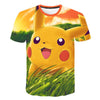 Pokemon Detective Pikachu 3D Printed Children T-shirt Summer Short Sleeve T shirt Boys/girl Tops | Vimost Shop.
