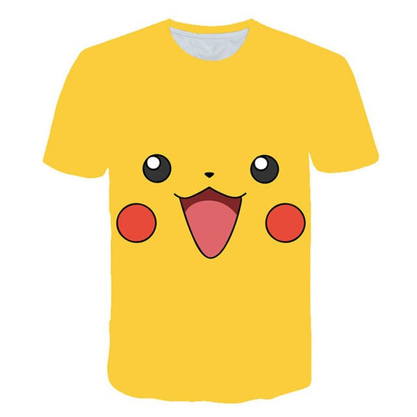 Pokemon Detective Pikachu 3D Printed Children T-shirt Summer Short Sleeve T shirt Boys/girl Tops | Vimost Shop.