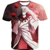Naruto 3D T Shirt Men/women Uchiha Itachi Sasuke Kakashi Gaara Japan Anime Funny Tees Top Summer Fashion Tshirt Casual T-shirt | Vimost Shop.