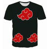 Naruto 3D T Shirt Men/women Uchiha Itachi Sasuke Kakashi Gaara Japan Anime Funny Tees Top Summer Fashion Tshirt Casual T-shirt | Vimost Shop.