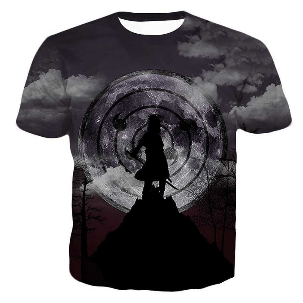 Naruto 3D T Shirt Men/women Uchiha Itachi Sasuke Kakashi Gaara Japan Anime Funny Tees Top Summer Fashion Tshirt Casual T-shirt | Vimost Shop.