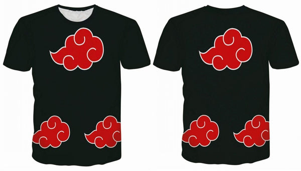 Naruto 3D T Shirt Men/women Uchiha Itachi Sasuke Kakashi Gaara Japan Anime Funny Tees Top Summer Fashion Tshirt Casual T-shirt | Vimost Shop.