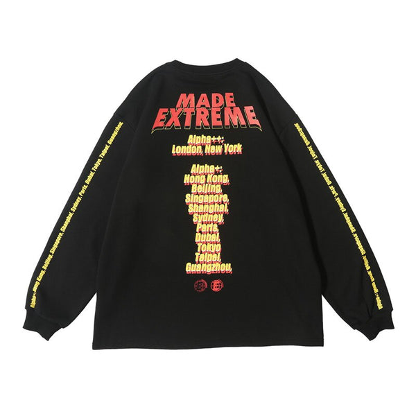 Hip Hop Statue of Liberty Print Fleece Sweatshirts Hoodies Streetwear Men Hispter Casual Pullover Fashion Urban Tops | Vimost Shop.