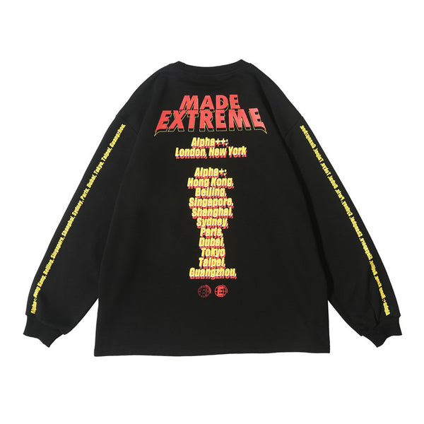 Hip Hop Statue of Liberty Print Fleece Sweatshirts Hoodies Streetwear Men Hispter Casual Pullover Fashion Urban Tops | Vimost Shop.