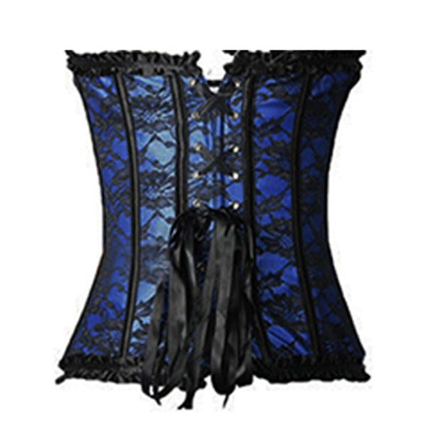 X Sexy Women steampunk clothing gothic Plus Size Corsets Lace Up boned Overbust Bustier Waist Cincher Body shaper corselet S-6XL | Vimost Shop.