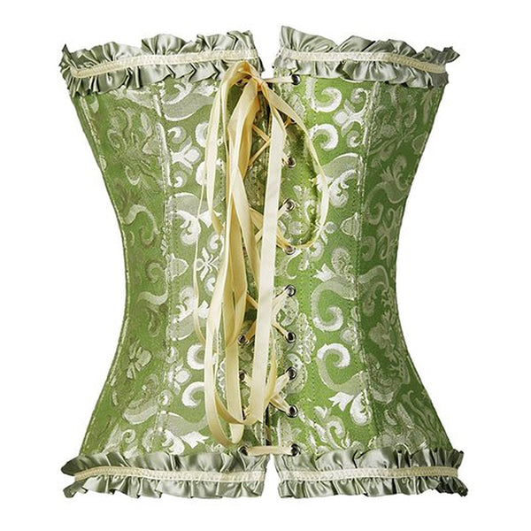 X Sexy Women steampunk clothing gothic Plus Size Corsets Lace Up boned Overbust Bustier Waist Cincher Body shaper corselet S-6XL | Vimost Shop.