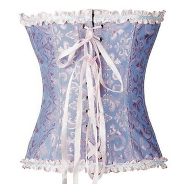 X Sexy Women steampunk clothing gothic Plus Size Corsets Lace Up boned Overbust Bustier Waist Cincher Body shaper corselet S-6XL | Vimost Shop.