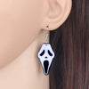 Acrylic Halloween Howling Ghost Earrings Dangle Drop Big Long Fashion Jewelry For Women Girl Ladies Teens Kid Accessories | Vimost Shop.