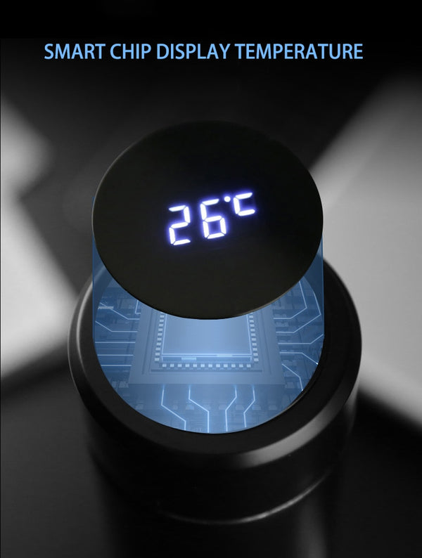 Intelligent Thermos Display Temperature Stainless Steel Thermo Cup Strainer Coffee Tea Vacuum Cup Travel Office Water bottle | Vimost Shop.