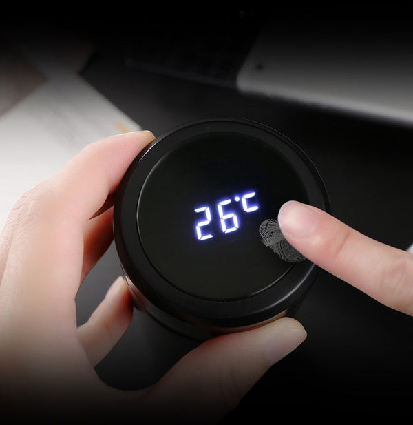 Intelligent Thermos Display Temperature Stainless Steel Thermo Cup Strainer Coffee Tea Vacuum Cup Travel Office Water bottle | Vimost Shop.