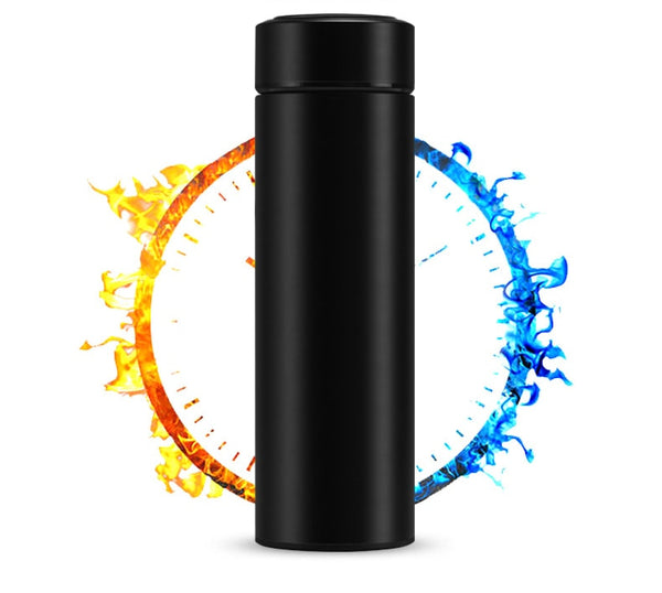 Intelligent Thermos Display Temperature Stainless Steel Thermo Cup Strainer Coffee Tea Vacuum Cup Travel Office Water bottle | Vimost Shop.