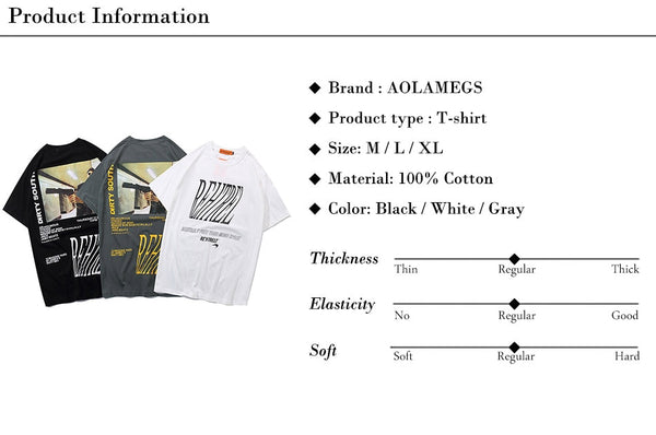 Men Movie Printed Men's Tee Shirts O-neck T Shirt Fashion Hip Hop High Street Tees Summer Streetwear Couple | Vimost Shop.