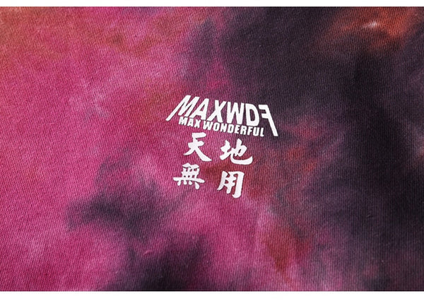 Men Watercolor Pullover Big Pockets Chinese Style Hooded Sweatshirt Autumn Streetwear | Vimost Shop.