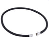 Men's Leather Choker Brown Black Braided Rope Chain Necklace For Men Boys Stainless Steel Clasp Male Jewelry Dropshipping UNM09A | Vimost Shop.