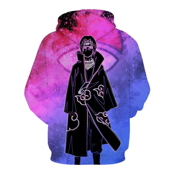 Hoodies Unisex Naruto Harajuku Japanese Anime Uchiha Itachi Printed Men's Hoodie Male Streetwear Fashion Casual sweatshirt Coat | Vimost Shop.