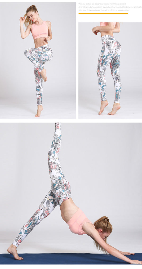 Women Leggings Training Elastic Long Tights for Running Workout | Vimost Shop.