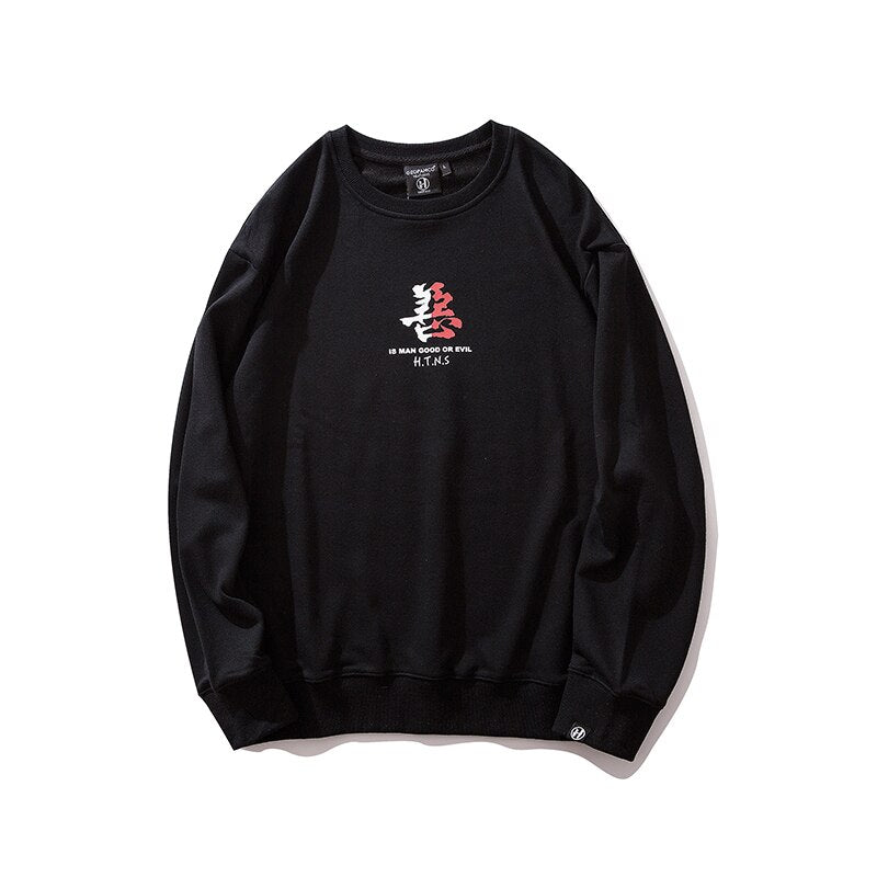 Japanese Demon Men Harajuku Casual Streetwear | Vimost Shop.