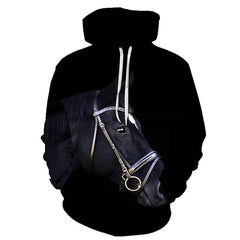 Horse Win Instant Success 3D Print Hoodies Interesting implication Animal Design Men Women Streetwear Pullover Casual Sweatshirt