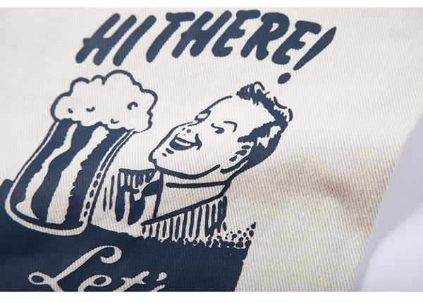 Men High Street Elastic Waist Fashion Baggy Hip Hop Style Men Streetwear | Vimost Shop.