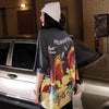 Streetwear T Shirt Men Hip Hop Chinese Colorful Fairyland Tshirt Short Sleeve Cotton | Vimost Shop.